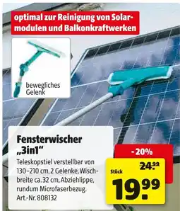 Hagebau Fensterwischer 3in1 Angebot