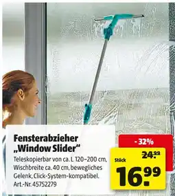 Hagebau Fensterabzieher window slider Angebot