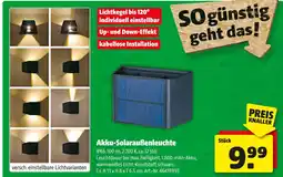 Hagebau Akku-solaraußenleuchte Angebot