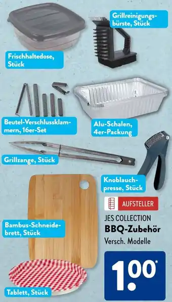 Aldi Süd JES COLLECTION BBQ-Zubehör Angebot