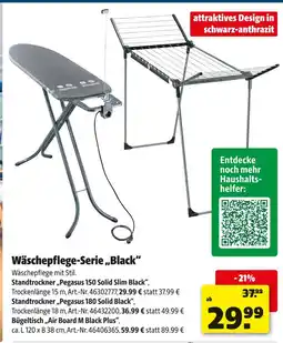 Hagebau Leifheit wäschepflege-serie „black“ Angebot