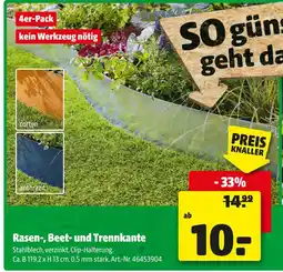 Hagebau Rasen-, beet- und trennkante Angebot