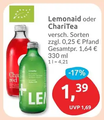 Budni Lemonaid charitea Angebot