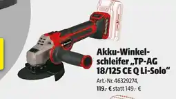 Hagebau Einhell akku-winkelschleifer Angebot