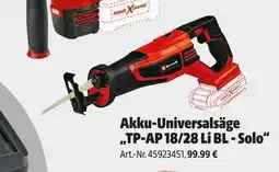 Hagebau Einhell akku-universalsäge „tp-ap 18/28 li bl - solo“ Angebot