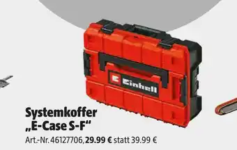 Hagebau Einhell systemkoffer e-case s-f Angebot