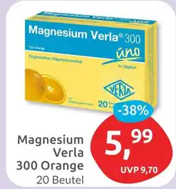 Budni Verla magnesium verla 300 orange Angebot