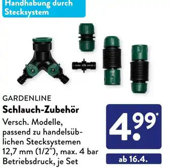 Aldi Süd Gardenline schlauch-zubehör Angebot