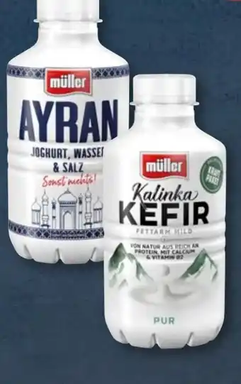 Aldi Süd Müller Fettarmer Kalinka Kefir Angebot