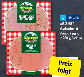 Aldi Süd WIESBAUER Aufschnitt Angebot