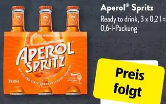 Aldi Süd Aperol Spritz Angebot