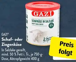 Aldi Süd GAZI Schaf- oder Ziegenkäse Angebot