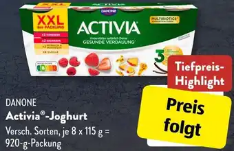 Aldi Süd DANONE Activia Joghurt Angebot