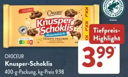 Aldi Süd CHOCEUR Knusper Schoklis Angebot