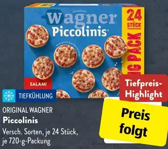 Aldi Süd ORIGINAL WAGNER Piccolinis Angebot