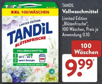 Aldi Süd TANDIL Vollwaschmittel Angebot