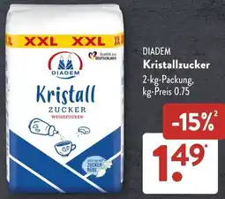 Aldi Süd DIADEM Kristallzucker Angebot