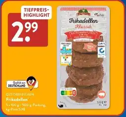 Aldi Süd GUT DREI EICHEN Frikadellen Angebot