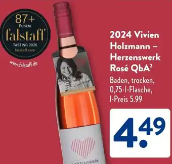 Aldi Süd 2024 Vivien Holzmann Herzenswerk Rose QbA Angebot