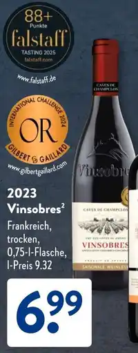 Aldi Süd 2023 Vinsobres Angebot