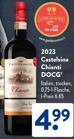 Aldi Süd 2023 Castelsina Chianti DOCG Angebot