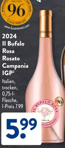 Aldi Süd 2024 Il Bufalo Rosa Rosato Campania IGP Angebot