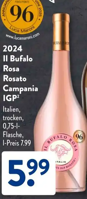 Aldi Süd 2024 Il Bufalo Rosa Rosato Campania IGP Angebot