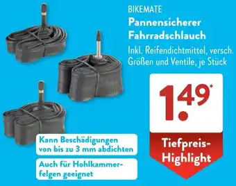 Aldi Süd BIKEMATE Pannensicherer Fahrradschlauch Angebot