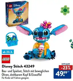 Aldi Süd LEGO Disney Stitch 43249 Angebot