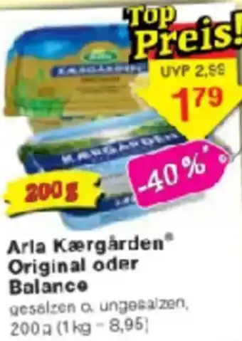 Jawoll Arla Kærgården Original oder Balance Angebot