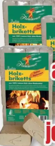 B1 Discount Baumarkt Flammenco Holzbriketts Angebot