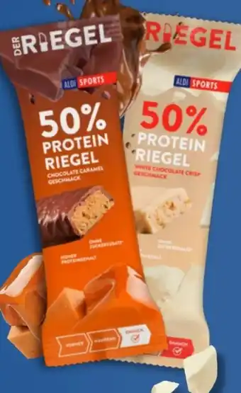 Aldi Süd Aldi Sports 50% Protein-Riegel Angebot