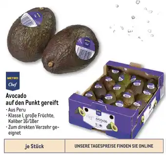 METRO METRO Chef Avocado Angebot