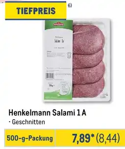 METRO Henkelmann Salami 1A Angebot