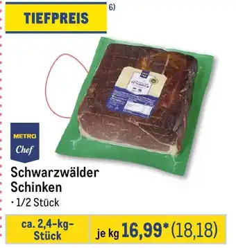 METRO METRO Chef Schwarzwälder Schinken Angebot