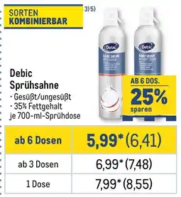 METRO Debic Sprühsahne Angebot