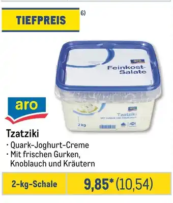 METRO aro Tzatziki Angebot