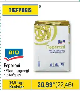 METRO aro Peperoni Angebot