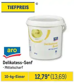 METRO aro Delikatess-Senf Angebot