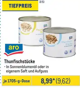 METRO aro Thunfischstücke Angebot