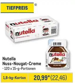 METRO Nutella Nuss-Nougat-Creme Angebot