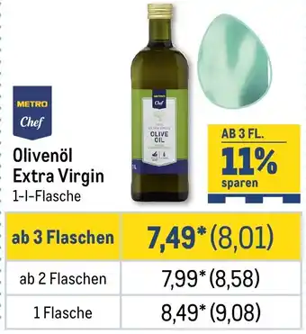 METRO METRO Chef Olivenöl Extra Virgin Angebot