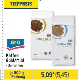 METRO aro Kaffee Gold/Mild Angebot