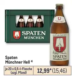 METRO Spaten Münchner Hell Angebot