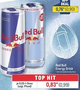 METRO Red Bull Energy Drink Angebot