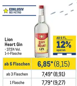 METRO Lion Heart Gin Angebot