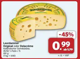 Famila Nord West Leerdammer Original oder Delacrème Angebot