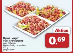 Famila Nord West Gyros-, Jäger- oder Chinapfanne Angebot