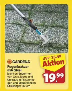 Famila Nord West GARDENA Fugenkratzer mit Stiel Angebot