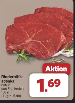 Famila Nord West Rinderhüft- steaks Angebot